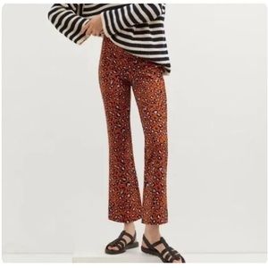 Maeve by Anthropologie cheetah kick pants